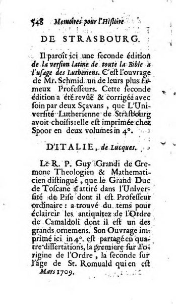 Mémoires pour l'histoire des sciences & des beaux-arts recüeillies par l'ordre de Son Altesse Serenissime Monseigneur Prince souverain de Dombes