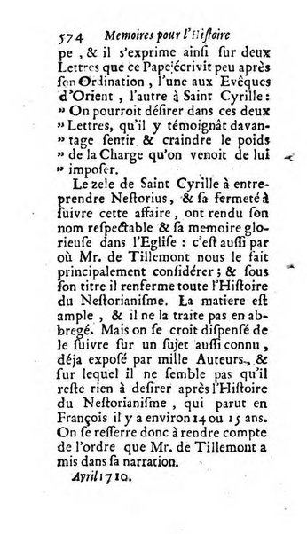 Mémoires pour l'histoire des sciences & des beaux-arts recüeillies par l'ordre de Son Altesse Serenissime Monseigneur Prince souverain de Dombes