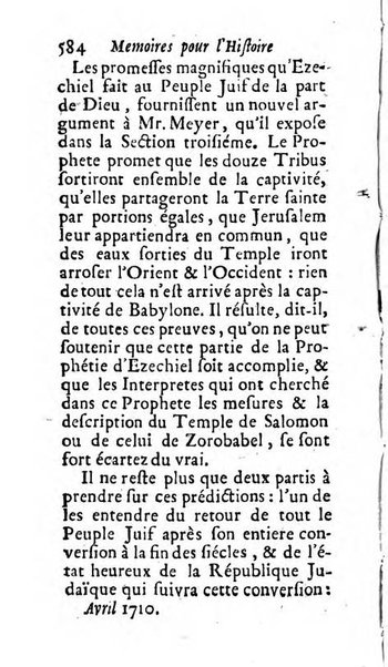 Mémoires pour l'histoire des sciences & des beaux-arts recüeillies par l'ordre de Son Altesse Serenissime Monseigneur Prince souverain de Dombes