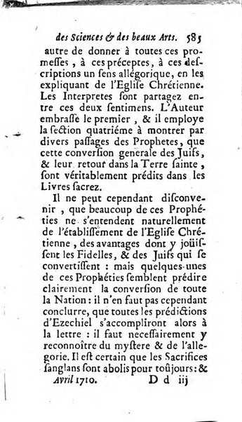 Mémoires pour l'histoire des sciences & des beaux-arts recüeillies par l'ordre de Son Altesse Serenissime Monseigneur Prince souverain de Dombes