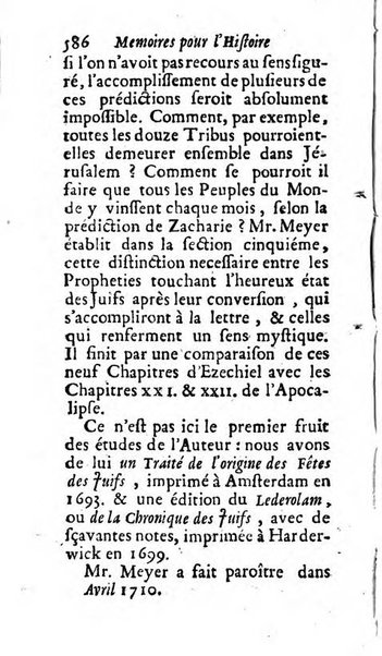 Mémoires pour l'histoire des sciences & des beaux-arts recüeillies par l'ordre de Son Altesse Serenissime Monseigneur Prince souverain de Dombes