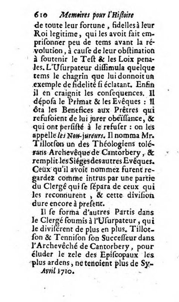 Mémoires pour l'histoire des sciences & des beaux-arts recüeillies par l'ordre de Son Altesse Serenissime Monseigneur Prince souverain de Dombes