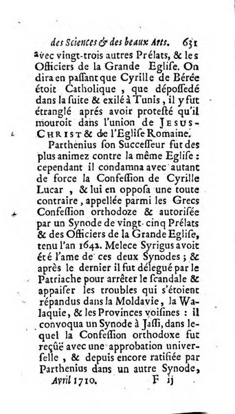 Mémoires pour l'histoire des sciences & des beaux-arts recüeillies par l'ordre de Son Altesse Serenissime Monseigneur Prince souverain de Dombes