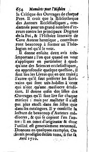 Mémoires pour l'histoire des sciences & des beaux-arts recüeillies par l'ordre de Son Altesse Serenissime Monseigneur Prince souverain de Dombes