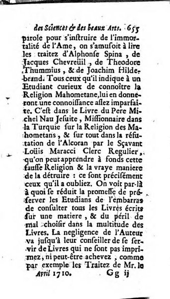 Mémoires pour l'histoire des sciences & des beaux-arts recüeillies par l'ordre de Son Altesse Serenissime Monseigneur Prince souverain de Dombes