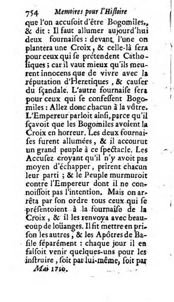 Mémoires pour l'histoire des sciences & des beaux-arts recüeillies par l'ordre de Son Altesse Serenissime Monseigneur Prince souverain de Dombes