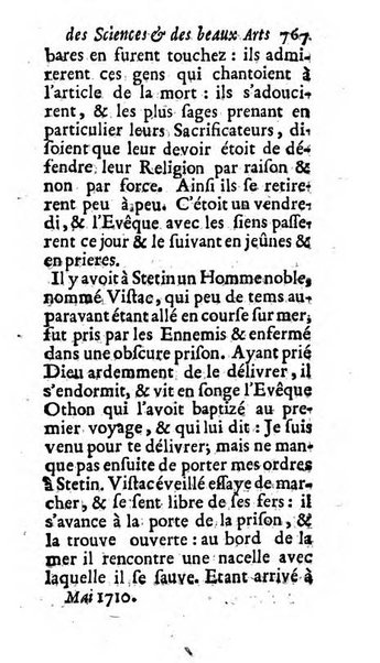 Mémoires pour l'histoire des sciences & des beaux-arts recüeillies par l'ordre de Son Altesse Serenissime Monseigneur Prince souverain de Dombes