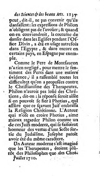 Mémoires pour l'histoire des sciences & des beaux-arts recüeillies par l'ordre de Son Altesse Serenissime Monseigneur Prince souverain de Dombes