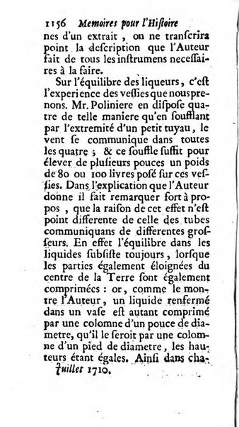 Mémoires pour l'histoire des sciences & des beaux-arts recüeillies par l'ordre de Son Altesse Serenissime Monseigneur Prince souverain de Dombes