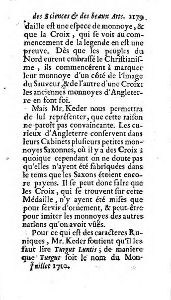 Mémoires pour l'histoire des sciences & des beaux-arts recüeillies par l'ordre de Son Altesse Serenissime Monseigneur Prince souverain de Dombes