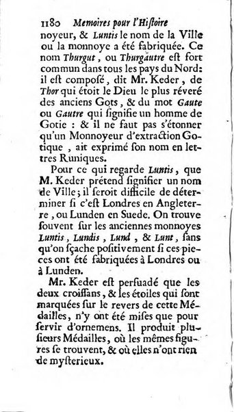 Mémoires pour l'histoire des sciences & des beaux-arts recüeillies par l'ordre de Son Altesse Serenissime Monseigneur Prince souverain de Dombes