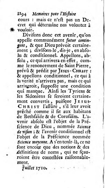 Mémoires pour l'histoire des sciences & des beaux-arts recüeillies par l'ordre de Son Altesse Serenissime Monseigneur Prince souverain de Dombes