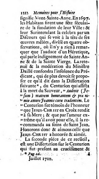 Mémoires pour l'histoire des sciences & des beaux-arts recüeillies par l'ordre de Son Altesse Serenissime Monseigneur Prince souverain de Dombes