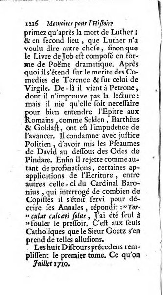 Mémoires pour l'histoire des sciences & des beaux-arts recüeillies par l'ordre de Son Altesse Serenissime Monseigneur Prince souverain de Dombes