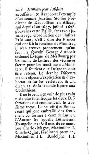 Mémoires pour l'histoire des sciences & des beaux-arts recüeillies par l'ordre de Son Altesse Serenissime Monseigneur Prince souverain de Dombes