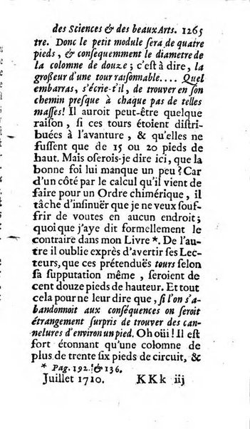 Mémoires pour l'histoire des sciences & des beaux-arts recüeillies par l'ordre de Son Altesse Serenissime Monseigneur Prince souverain de Dombes