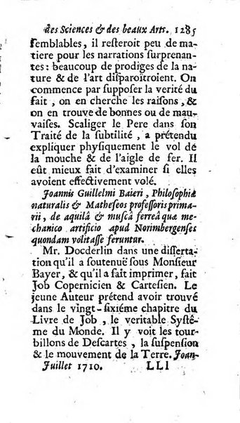 Mémoires pour l'histoire des sciences & des beaux-arts recüeillies par l'ordre de Son Altesse Serenissime Monseigneur Prince souverain de Dombes