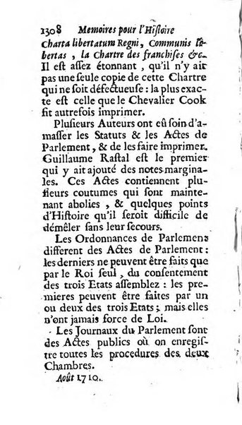 Mémoires pour l'histoire des sciences & des beaux-arts recüeillies par l'ordre de Son Altesse Serenissime Monseigneur Prince souverain de Dombes