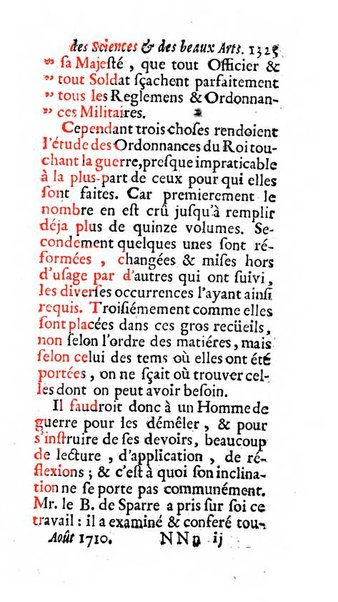 Mémoires pour l'histoire des sciences & des beaux-arts recüeillies par l'ordre de Son Altesse Serenissime Monseigneur Prince souverain de Dombes