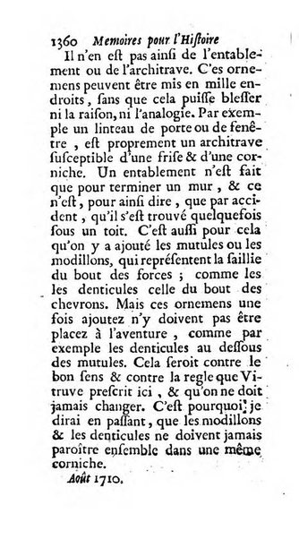 Mémoires pour l'histoire des sciences & des beaux-arts recüeillies par l'ordre de Son Altesse Serenissime Monseigneur Prince souverain de Dombes