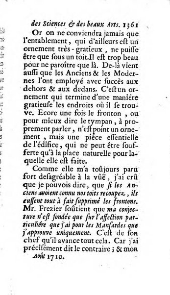 Mémoires pour l'histoire des sciences & des beaux-arts recüeillies par l'ordre de Son Altesse Serenissime Monseigneur Prince souverain de Dombes