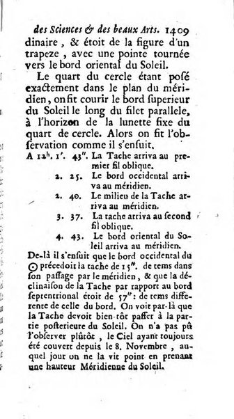 Mémoires pour l'histoire des sciences & des beaux-arts recüeillies par l'ordre de Son Altesse Serenissime Monseigneur Prince souverain de Dombes