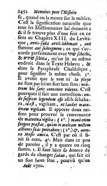 Mémoires pour l'histoire des sciences & des beaux-arts recüeillies par l'ordre de Son Altesse Serenissime Monseigneur Prince souverain de Dombes