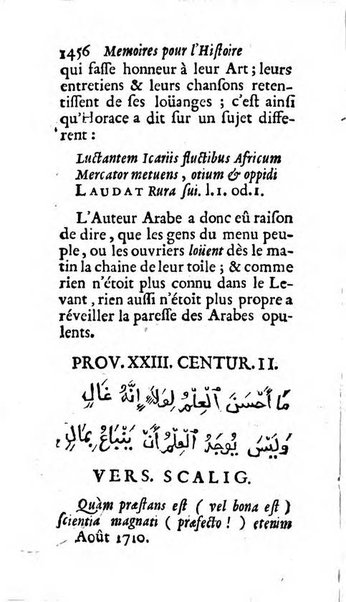 Mémoires pour l'histoire des sciences & des beaux-arts recüeillies par l'ordre de Son Altesse Serenissime Monseigneur Prince souverain de Dombes