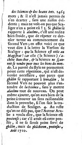 Mémoires pour l'histoire des sciences & des beaux-arts recüeillies par l'ordre de Son Altesse Serenissime Monseigneur Prince souverain de Dombes