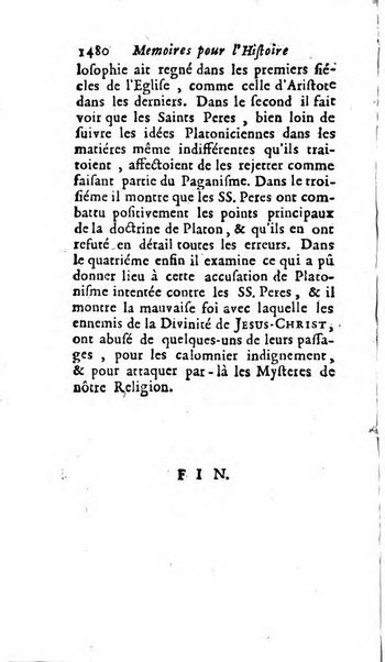 Mémoires pour l'histoire des sciences & des beaux-arts recüeillies par l'ordre de Son Altesse Serenissime Monseigneur Prince souverain de Dombes