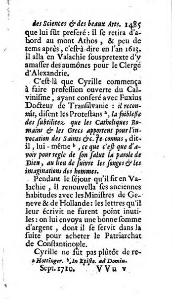 Mémoires pour l'histoire des sciences & des beaux-arts recüeillies par l'ordre de Son Altesse Serenissime Monseigneur Prince souverain de Dombes