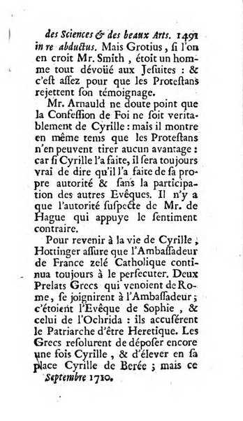 Mémoires pour l'histoire des sciences & des beaux-arts recüeillies par l'ordre de Son Altesse Serenissime Monseigneur Prince souverain de Dombes