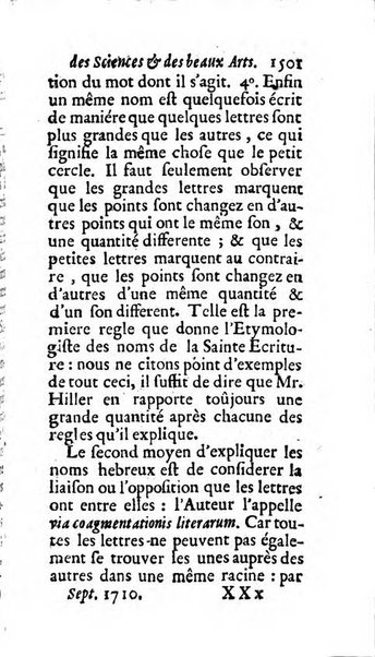 Mémoires pour l'histoire des sciences & des beaux-arts recüeillies par l'ordre de Son Altesse Serenissime Monseigneur Prince souverain de Dombes