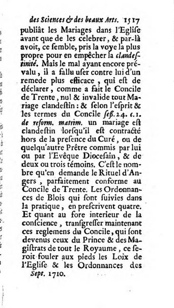 Mémoires pour l'histoire des sciences & des beaux-arts recüeillies par l'ordre de Son Altesse Serenissime Monseigneur Prince souverain de Dombes