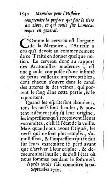 Mémoires pour l'histoire des sciences & des beaux-arts recüeillies par l'ordre de Son Altesse Serenissime Monseigneur Prince souverain de Dombes