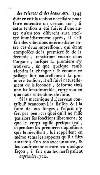 Mémoires pour l'histoire des sciences & des beaux-arts recüeillies par l'ordre de Son Altesse Serenissime Monseigneur Prince souverain de Dombes