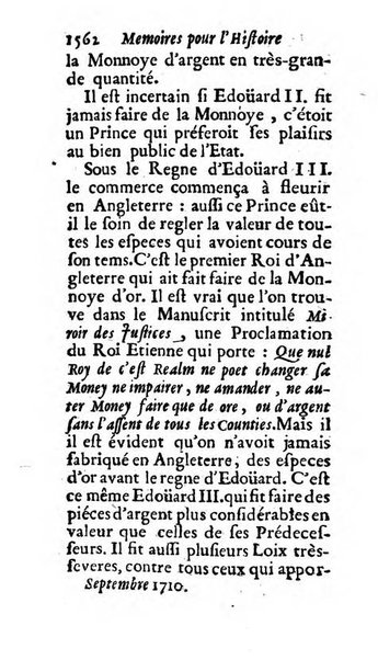 Mémoires pour l'histoire des sciences & des beaux-arts recüeillies par l'ordre de Son Altesse Serenissime Monseigneur Prince souverain de Dombes