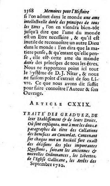 Mémoires pour l'histoire des sciences & des beaux-arts recüeillies par l'ordre de Son Altesse Serenissime Monseigneur Prince souverain de Dombes