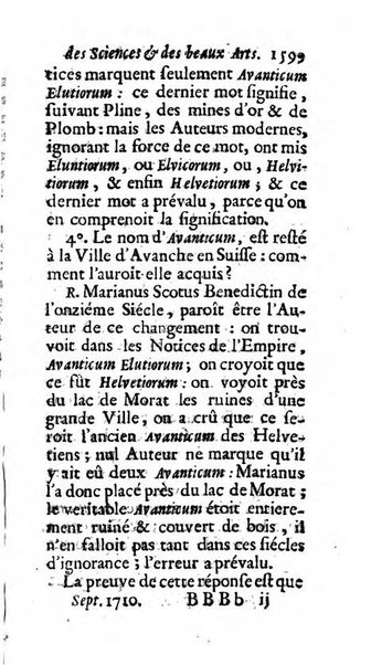 Mémoires pour l'histoire des sciences & des beaux-arts recüeillies par l'ordre de Son Altesse Serenissime Monseigneur Prince souverain de Dombes