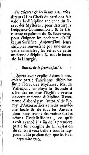 Mémoires pour l'histoire des sciences & des beaux-arts recüeillies par l'ordre de Son Altesse Serenissime Monseigneur Prince souverain de Dombes