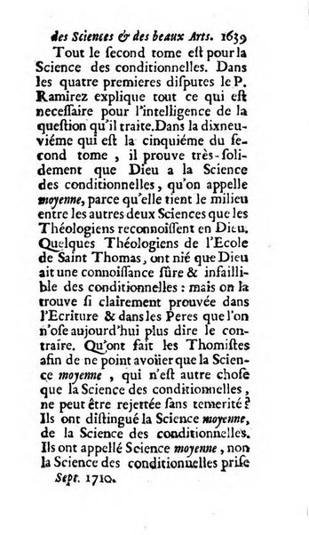 Mémoires pour l'histoire des sciences & des beaux-arts recüeillies par l'ordre de Son Altesse Serenissime Monseigneur Prince souverain de Dombes