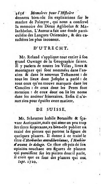 Mémoires pour l'histoire des sciences & des beaux-arts recüeillies par l'ordre de Son Altesse Serenissime Monseigneur Prince souverain de Dombes