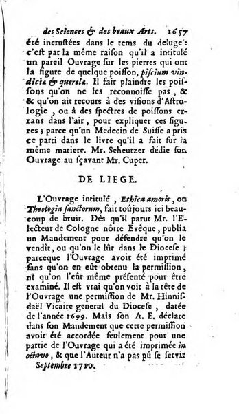 Mémoires pour l'histoire des sciences & des beaux-arts recüeillies par l'ordre de Son Altesse Serenissime Monseigneur Prince souverain de Dombes