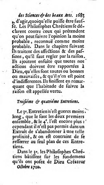 Mémoires pour l'histoire des sciences & des beaux-arts recüeillies par l'ordre de Son Altesse Serenissime Monseigneur Prince souverain de Dombes