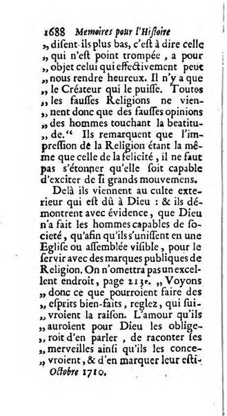 Mémoires pour l'histoire des sciences & des beaux-arts recüeillies par l'ordre de Son Altesse Serenissime Monseigneur Prince souverain de Dombes