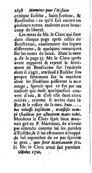 Mémoires pour l'histoire des sciences & des beaux-arts recüeillies par l'ordre de Son Altesse Serenissime Monseigneur Prince souverain de Dombes