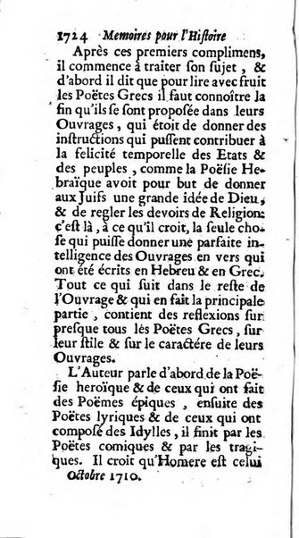 Mémoires pour l'histoire des sciences & des beaux-arts recüeillies par l'ordre de Son Altesse Serenissime Monseigneur Prince souverain de Dombes