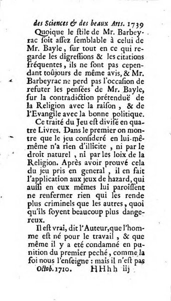 Mémoires pour l'histoire des sciences & des beaux-arts recüeillies par l'ordre de Son Altesse Serenissime Monseigneur Prince souverain de Dombes