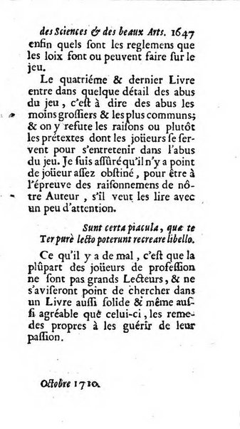 Mémoires pour l'histoire des sciences & des beaux-arts recüeillies par l'ordre de Son Altesse Serenissime Monseigneur Prince souverain de Dombes