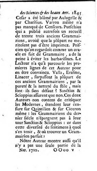 Mémoires pour l'histoire des sciences & des beaux-arts recüeillies par l'ordre de Son Altesse Serenissime Monseigneur Prince souverain de Dombes